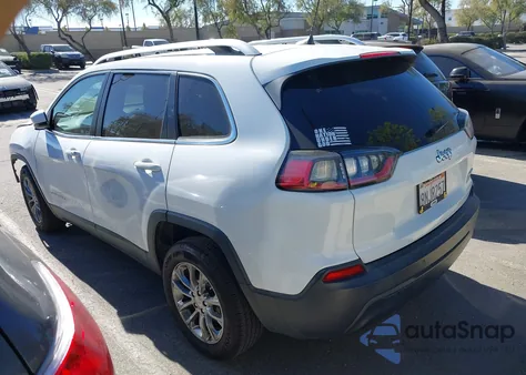 2019 Jeep Cherokee Latitude Plus Fwd z USA, uszkodzony, nr VIN 1C4PJLLB9KD482781